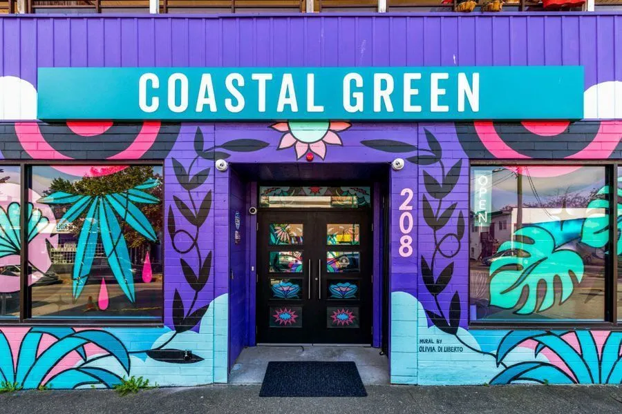 Coastal Green cannabis dispensary on Main Street in Mount Pleasant Vancouver