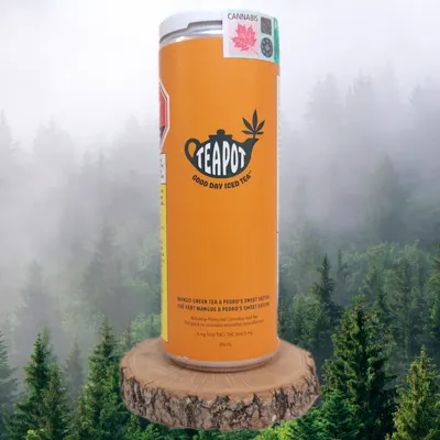 Teapot Mango Green Tea & Pedro's Sweet Sativa · 355ml