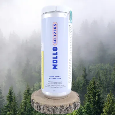 Mollo Mango Seltzer · 355ml