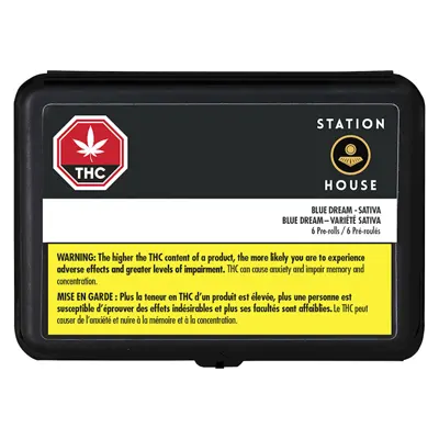 Station House Blue Dream Single Pre-Rolls · 0.5g