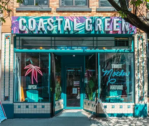 Coastal Green on Dunsmuir St., downtown Vancouver